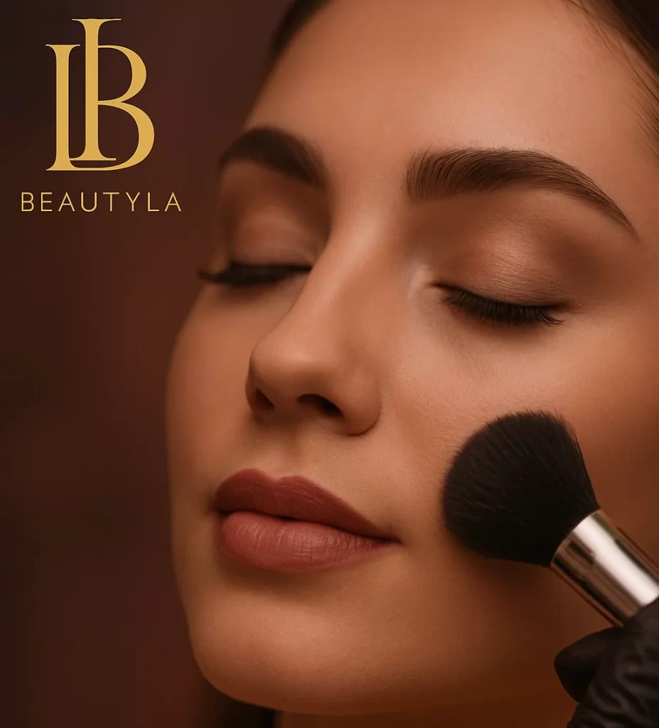 Makeup-beautyla ein Gesicht