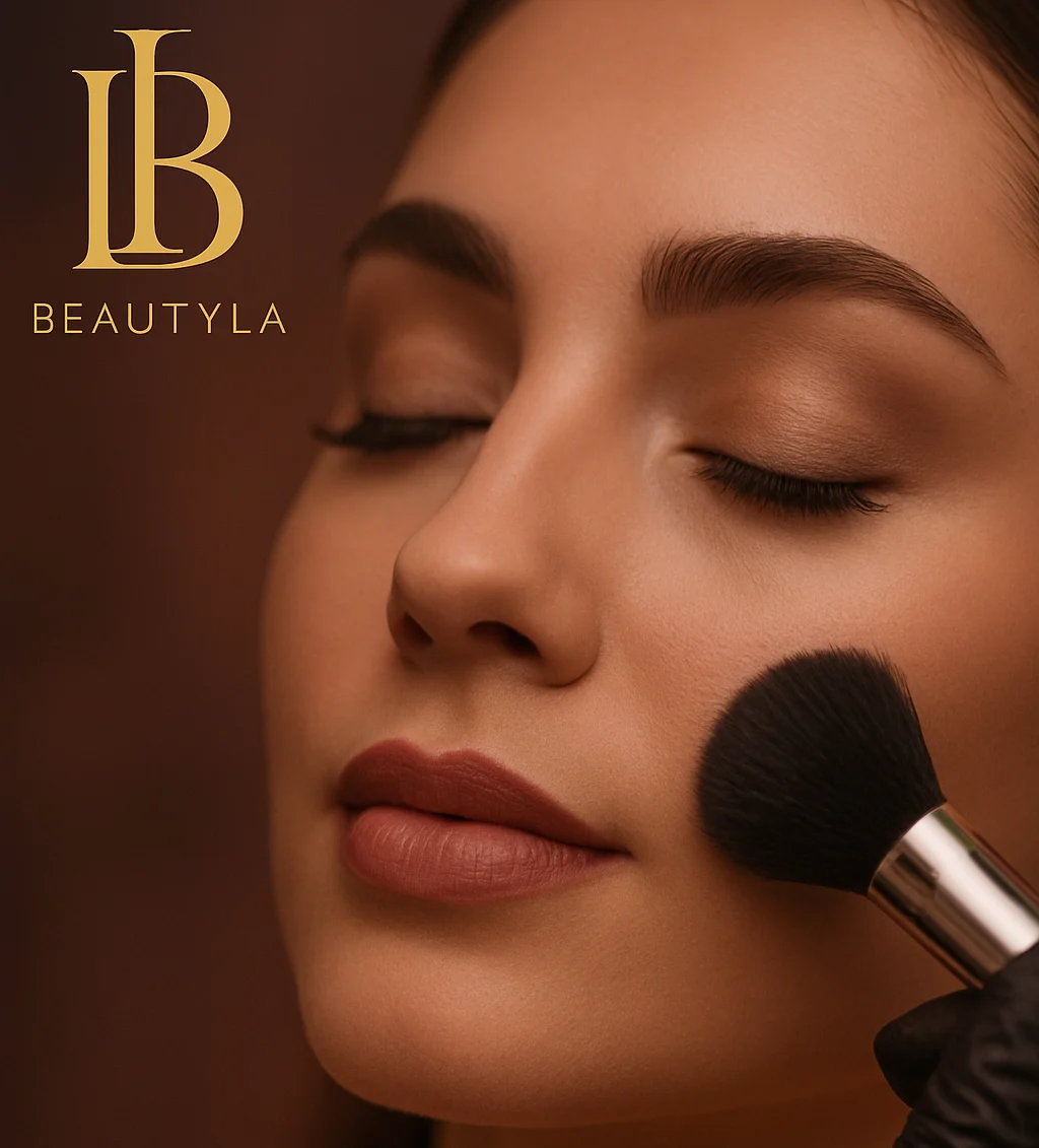 Makeup-beautyla ein Gesicht